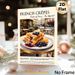 French Crêpes Painting Poster, Vintage Parisian Café Style Illustrated Poster, Appetizing Berry-topped Crêpes Design, Ideal For Kitchen And Dining_maomaolike.com