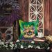 Pekingese King Of Mardi Gras Throw Pillow Machine Washable, Indoor Outdoor Decorative Pillow For Couch, Bed Or Patio, 18Hx18W_maomaolike.com