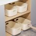 Desktop Household Cosmetics Drawer Plastic Storage Small Sundries Snacks Dormitory Basket Kitchen Organizer Box_maomaolike.com