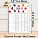 Food Try Reward Chart Painting Poster, Vibrant Fruit & Vegetable Themed Poster, Practical Tool To Track Food Exploration Progress For Home Kitchen_maomaolike.com