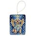 Dandie Dinmont Terrier My Angel Porcelain Ornament Christmas Tree Hanging Decorations For Home Christmas Holiday, Rectangle, Gift, Multicolor_maomaolike.com