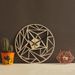 Geometric Pattern Wall ClockGMd_maomaolike.com