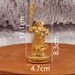 Golden Guan Gong God Of Wealth Statue With Knife Lotus Base For Home And Office Decoration Metal Craft_maomaolike.com