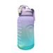 Plastic cup water cup student high appearance portable outdoor sports large water cup large capacity ton barrel fitness kettle_maomaolike.com