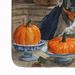 Weimaraner Fall Kitchen Pumpkins Memory Foam Kitchen Mat Machine Washable Anti-Fatigue Mat Cushion Comfort Bath Mat Or Kitchen Rug_maomaolike.com