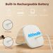3 Color Light Mini Travel Mirror, RechargeableLED Foldable Handbag Mirror, Double Sided Magnifying Compact Beauty Mirror For Bedroom Outdoor Dressing
_maomaolike.com