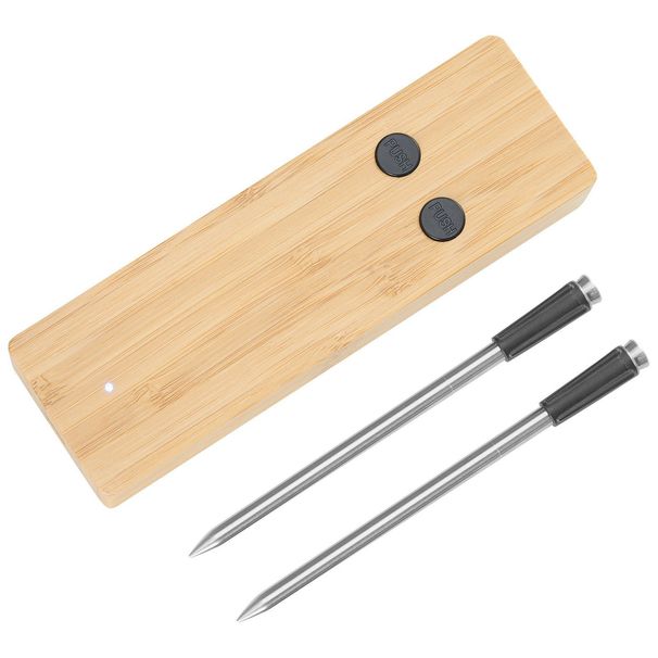 VEVOR Wireless Meat Thermometer Bluetooth Meat Probe Two Probes For Cooking_maomaolike.com
