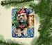 Petit Basset Griffon Vendeen Christmas Porcelain Ornament Christmas Tree Hanging Decorations For Home Christmas Holiday, Rectangle, Gift, Multicolor_maomaolike.com