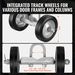 Sliding Gate Kit 6' Heavy Duty Rolling Hardware For Door 600 Lbs Load_maomaolike.com