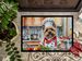 Cairn Terrier The Chef Doormat Front Door Mat Indoor Outdoor Rugs For Entryway, Non Slip Washable Low Pile, 24H X 36W_maomaolike.com