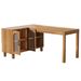 (old Sku:S05790049) L-Shaped Executive Desk, Computer Desk Home Office Desk With Storage Cabinet_maomaolike.com