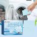 Jue-Fish Laundry Detergent Sheets, Deep Cleaning Clothes Remove Oil Stains And Stains Lasting Fragrance Clothes Cleaning Tablets_maomaolike.com