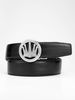 HOT Western Cowboy PU Leather Belt - Men Waist Strap Bull Decoration Floral Engraved for Jeans_maomaolike.com