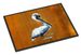 Hangin In Pelican Doormat Front Door Mat Indoor Outdoor Rugs For Entryway, Non Slip Washable Low Pile, 24H X 36W_maomaolike.com