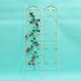 4 Pack Metal Garden Trellis 86.7" X 19.7" Rustproof Trellis For Climbing Plants Outdoor Flower Support Cream White_maomaolike.com