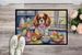 Decorating Easter Cavalier Spaniel Doormat Front Door Mat Indoor Outdoor Rugs For Entryway, Non Slip Washable Low Pile, 24H X 36W_maomaolike.com