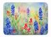Texas Bluebonnets In Watercolor Memory Foam Kitchen Mat Machine Washable Anti-Fatigue Mat Cushion Comfort Bath Mat Or Kitchen Rug_maomaolike.com