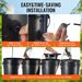 VEVOR DWC Hydroponics Grow System, Hydroponic Growing System With Top Drip Kit, Deep Water Culture 5-Gallon 2 Buckets, With Air Pump, Air Stones And Water Level Device For Leafy Vegetables_maomaolike.com