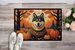 Akita Fall Doormat Front Door Mat Indoor Outdoor Rugs For Entryway, Non Slip Washable Low Pile, 24H X 36W_maomaolike.com