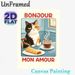 French Café Themed Cat Painting Poster, Warm-toned Vintage Cartoon Poster, Charming Design With Calico Cat, Coffee And Crepe, Cozy French Vibe Decor_maomaolike.com