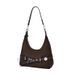 Elegant Women's 2026 Autumn And Winter Trendy Versatile Shoulder With Suede Feel, Large Capacity Commuter Tote Bag_maomaolike.com
