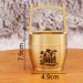 Brass Of Gold Glossy Water Desktop Creative Treasure Character Holding Yuanbao Extra Large Bucket Ornament Metal Craft_maomaolike.com