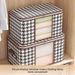 Large Capacity Clothing Quilt Storage Non-Woven Fabric With Visible Multi-Purpose Dustproof Foldable Home Organizer Bag_maomaolike.com