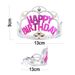 Birthday Crown Headband Happy Birthday Accessory Decoration Gift Grevosea13cm*9cm*13cm 12pcs_maomaolike.com