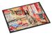 Afghan Hound Christmas Cookies Doormat Front Door Mat Indoor Outdoor Rugs For Entryway, Non Slip Washable Low Pile, 24H X 36W_maomaolike.com
