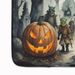 Orcs Spooky Halloween Memory Foam Kitchen Mat Machine Washable Anti-Fatigue Mat Cushion Comfort Bath Mat Or Kitchen Rug_maomaolike.com