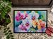 Orchids In Watercolor Doormat Front Door Mat Indoor Outdoor Rugs For Entryway, Non Slip Washable Low Pile, 24H X 36W_maomaolike.com