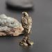 Pure Brass Creative Simulation Eagle Spreading Wings Ornament For Study, Living Room, Office, Bedroom Desktop Small Decoration_maomaolike.com