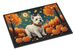 Westie Fall Doormat Front Door Mat Indoor Outdoor Rugs For Entryway, Non Slip Washable Low Pile, 24H X 36W_maomaolike.com
