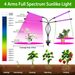 Grow Lights For Indoor Plants, IMounTEK 80W 80 LEDs Plant Lights With Red Blue Full Spectrum 10 Dimmable Level 360°Adjustable Gooseneck 3/6/12H Timer Grow Lamp For Succulent Plants Growth_maomaolike.com