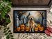 Golden Retriever Spooky Halloween Doormat Front Door Mat Indoor Outdoor Rugs For Entryway, Non Slip Washable Low Pile, 24H X 36W_maomaolike.com