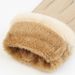 Warm gloves autumn and winter plus velvet thickened hair mouth outdoor cycling driving sports touch screen simple de velvet gloves women_maomaolike.com