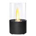 Round Tabletop Fire Pits, Portable Smokeless Bio Ethanol Fireplace, Black_maomaolike.com