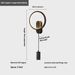 Copper Wall Light Luxury Bedroom Bedside Lamp_maomaolike.com