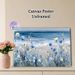 Coastal Wildflower Painting Poster, Soft-hued Impressionist Coastal Wildflower & Seaside Scene Poster, Calming Decorative Piece Ideal For Living Room_maomaolike.com