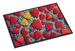 Colorful Strawberries Doormat Front Door Mat Indoor Outdoor Rugs For Entryway, Non Slip Washable Low Pile, 24H X 36W_maomaolike.com