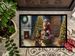 Belgian Malinois And Santa Claus Doormat Front Door Mat Indoor Outdoor Rugs For Entryway, Non Slip Washable Low Pile, 24H X 36W_maomaolike.com