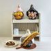 Hug Chicken And Vegetable Rack Detachable Iron Art Rotating Supplies Fruit Storage Basket_maomaolike.com