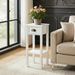 2-Tier Side Table With Drawer Shelf, End Table_maomaolike.com