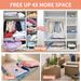 4pcs Thickened Compression Transparent Quilt Vacuum Bag, Household Clothing Storage And Sorting Bag_maomaolike.com