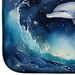 Dolphin In A Starry Sea Dish Drying Mat Absorbent Dish Drying Mat Pad For Kitchen Counter Dish Drainer Mat For Countertop, 14 X 21", Multicolor_maomaolike.com