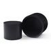 Round Coffee Table Set Of 2, Nesting Coffee Tables For MDF With Veneer .for Living Room,office,bedroom,Natural, 4Colors BLACK_maomaolike.com