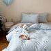 100s Full Brushed Four-Piece Set Cute Pure Cotton Duvet Cover Thickened For Autumn And Winter Children's Bedding Fresh_maomaolike.com