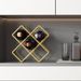 Red Shelf Light Luxury High-end Household Display Wine Cabinet Storage Rack Living Room Organizer_maomaolike.com