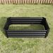 Metal Raised Garden Bed, Rectangle Raised Planter 4×2×1ft For Flowers Plants, Vegetables Herb Black_maomaolike.com