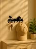 Wall-mounted Single Hanger With Built-in Key Holder,The Decorative Hooks_maomaolike.com